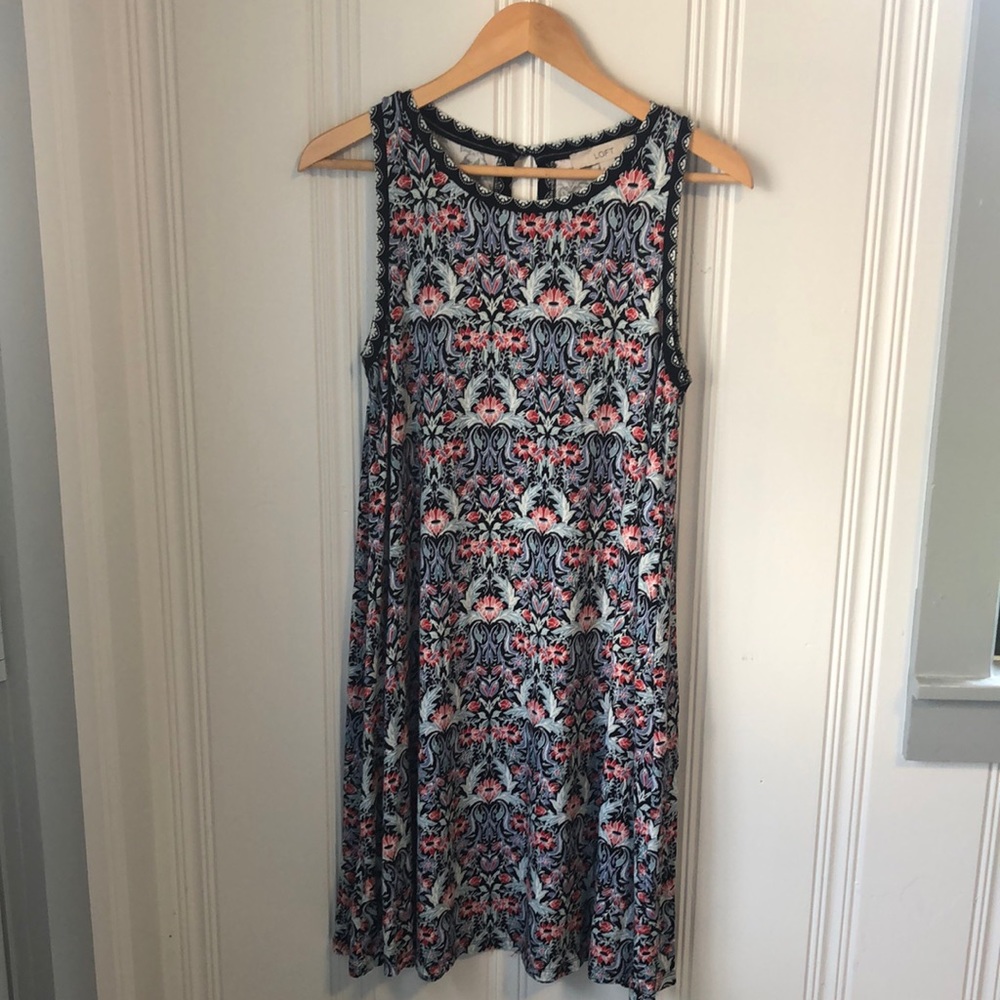 LOFT sleeveless dress